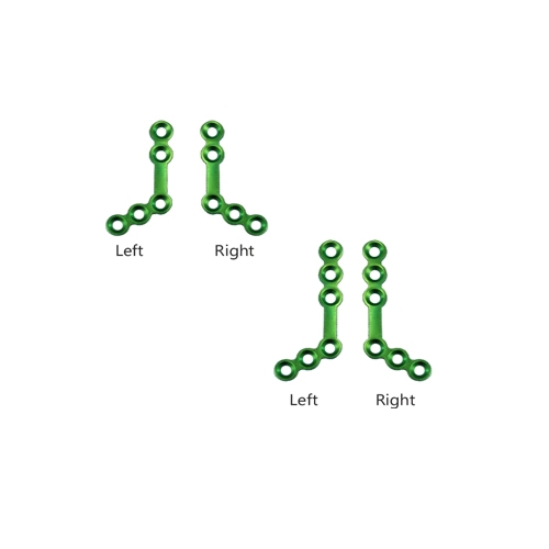 2.5mm ‘L’ Shape Plate 120º , Left & Right, Titanium