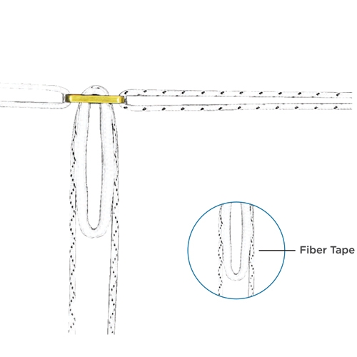 Loop with Fiber Tape