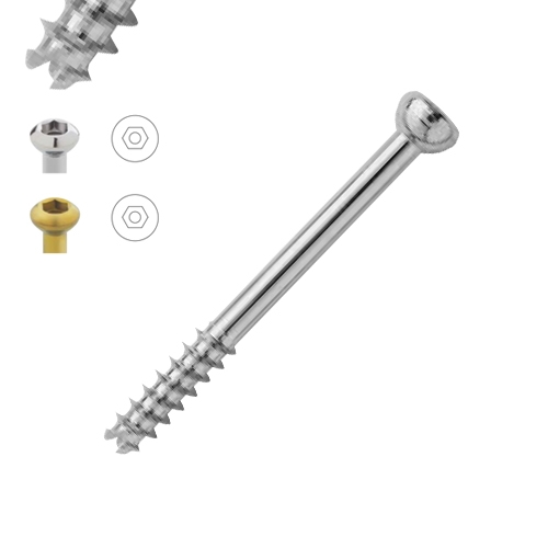 4.5mm Cortical Cannulated Screw Short Thread