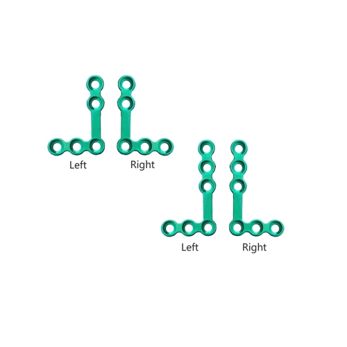 2.5mm ‘L’ Shape Plate 90º , Left & Right, Titanium