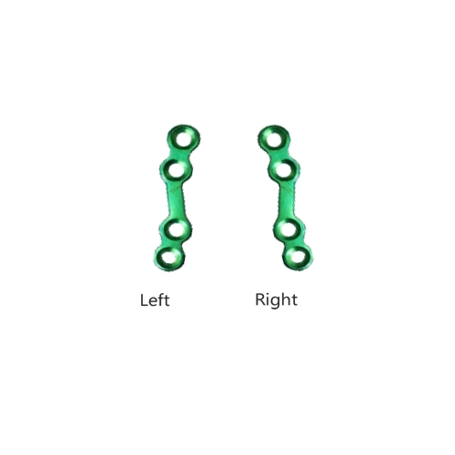 2.5mm Curved Plate, Titanium