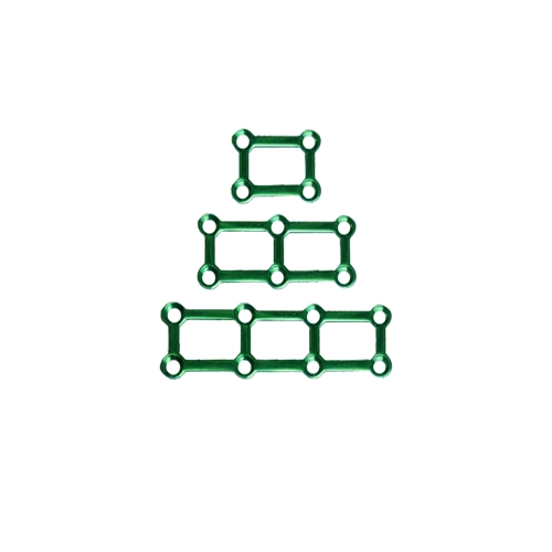 2.5mm 3D Plate (Rectangle Shape), Titanium